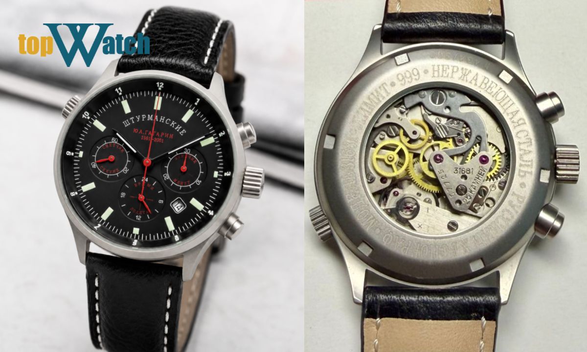 Đồng Hồ Poljot Của Nước Nào? Chất Lượng Ra Sao? Đồng hồ Sturmanskie Gagarin Chronograph – Poljot Caliber 31681