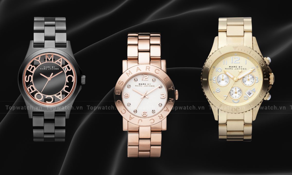 Đồng hồ Marc Jacobs có thiết kế thời trang, trẻ trung, dễ phối đồ