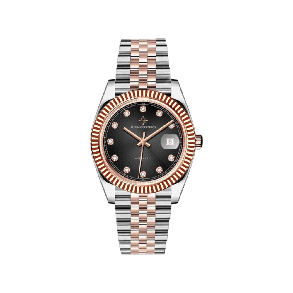 Đồng Hồ Alexander Ferros Nam 8032D/01 Automatic Dây Kim loại 40mm