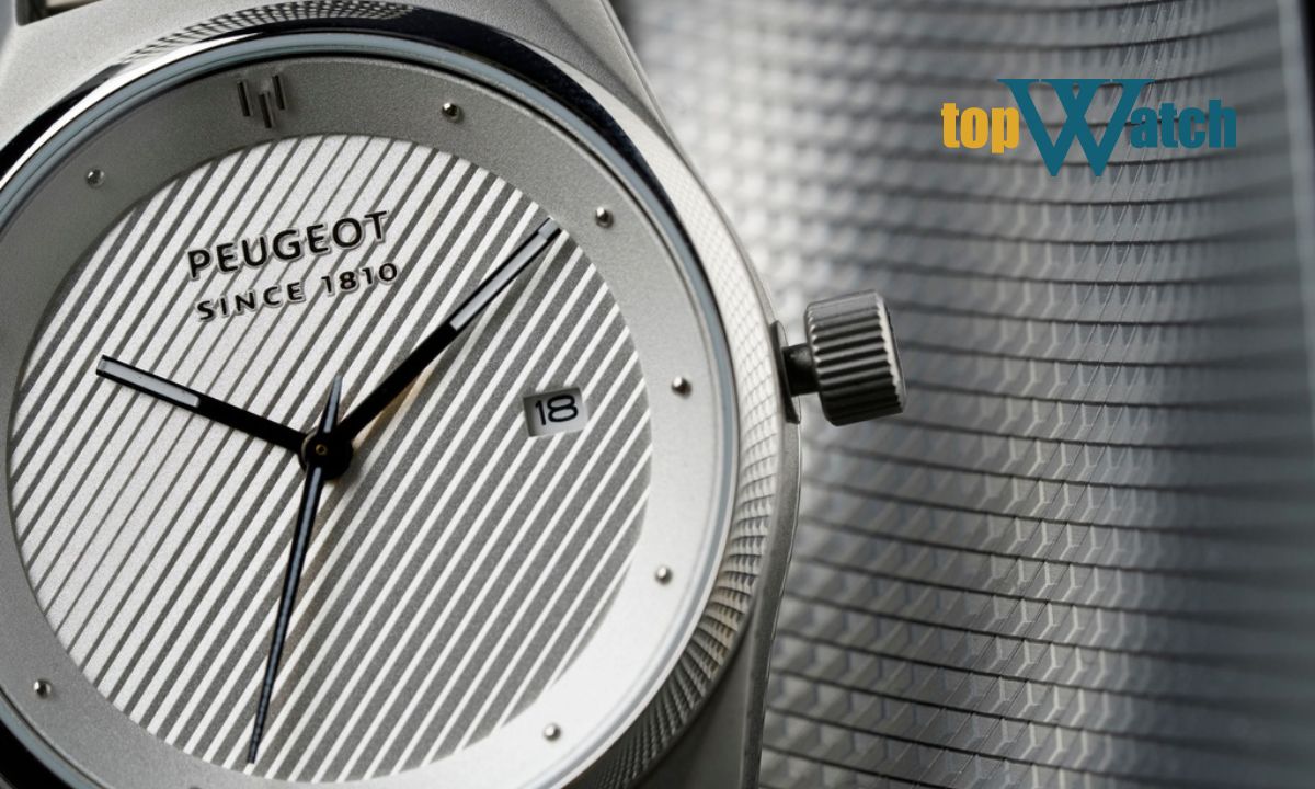 Peugeot chú trọng lựa chọn chất liệu và các chi tiết trang trí nhằm tăng tính thẩm mỹ cho đồng hồ