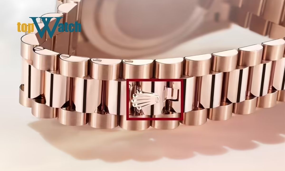 Dây Jubilee và khóa đặc trưng của thương hiệu Rolex