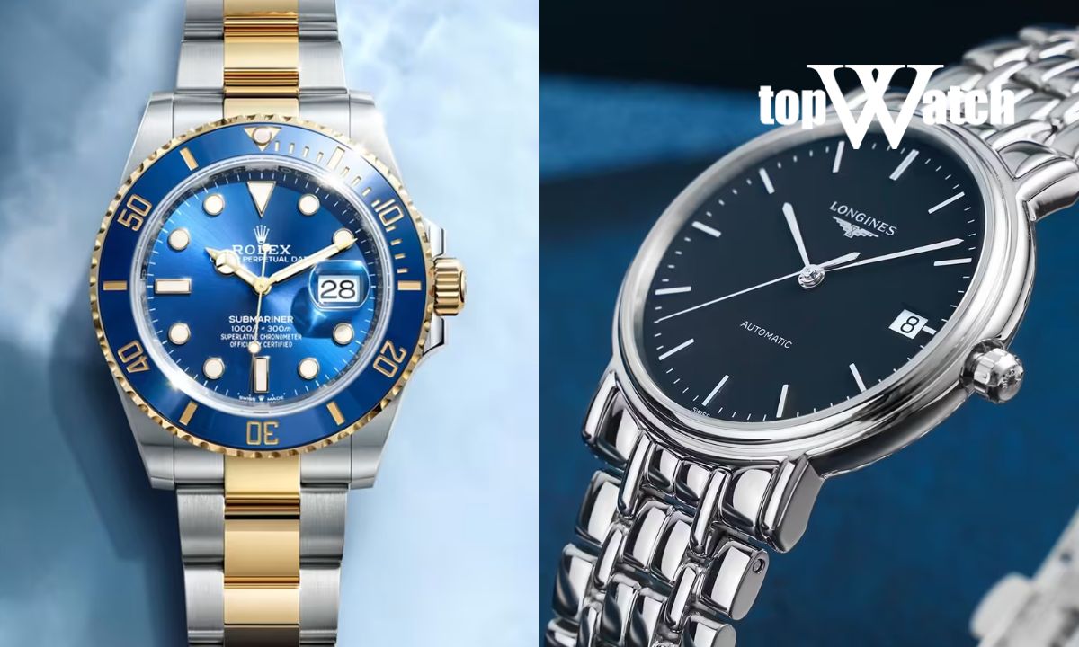 Rolex vs Longines: Lựa chọn nào tốt nhất? Độ hoàn thiện đồng hồ Rolex và Longines