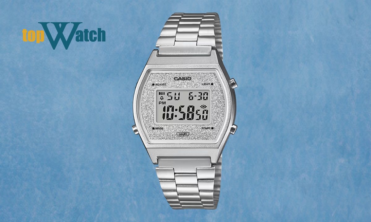 Đồng hồ Casio B640WDG-7DF mặt vuông