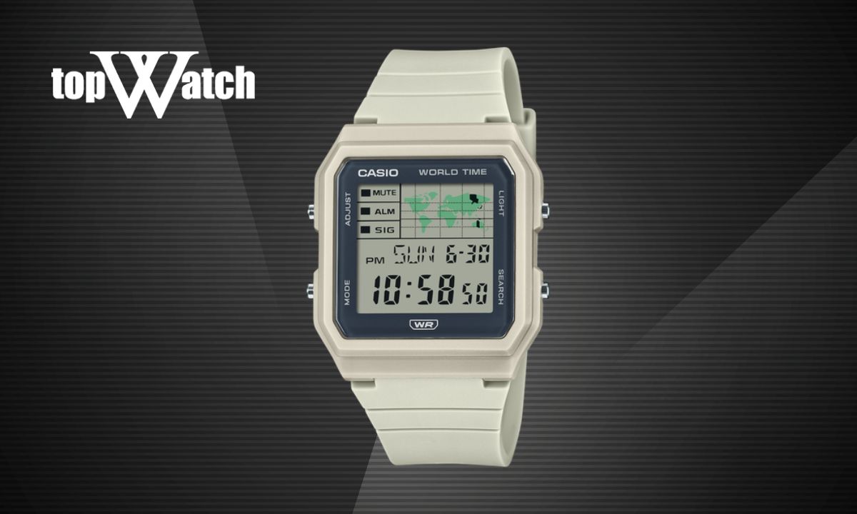 Đồng hồ Casio LF-30W-8A dây nhựa xám
