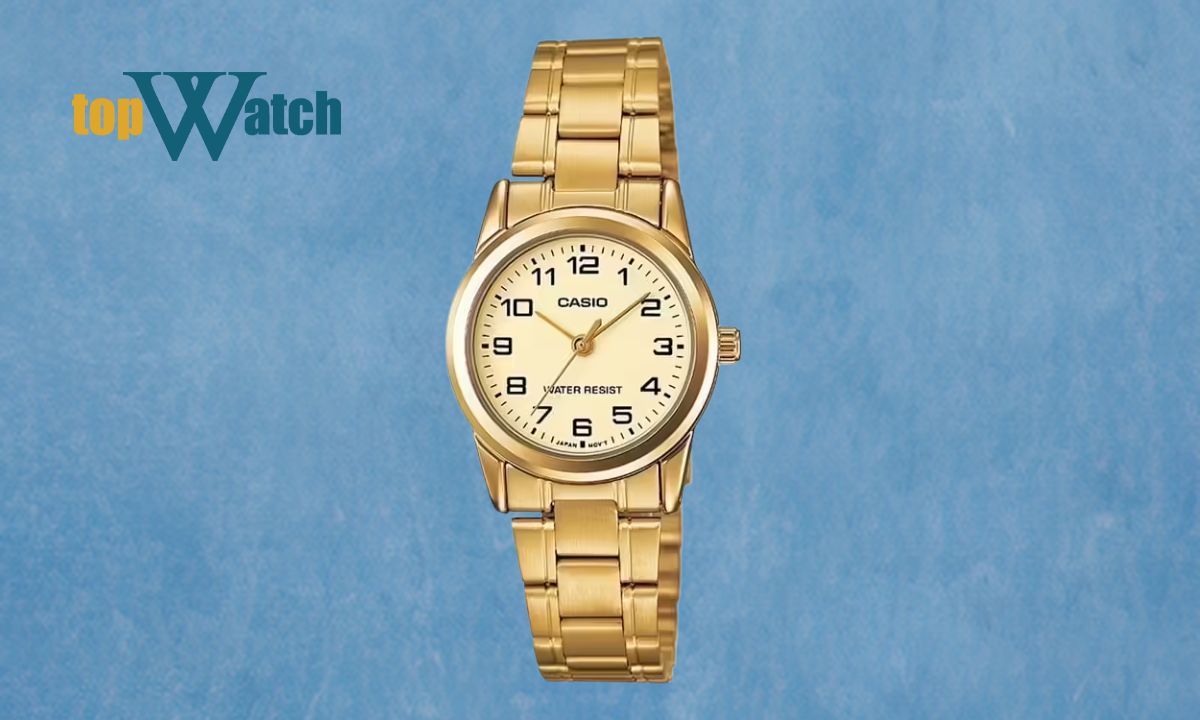 Đồng hồ Casio LTP-V001G-9BUDF mạ vàng