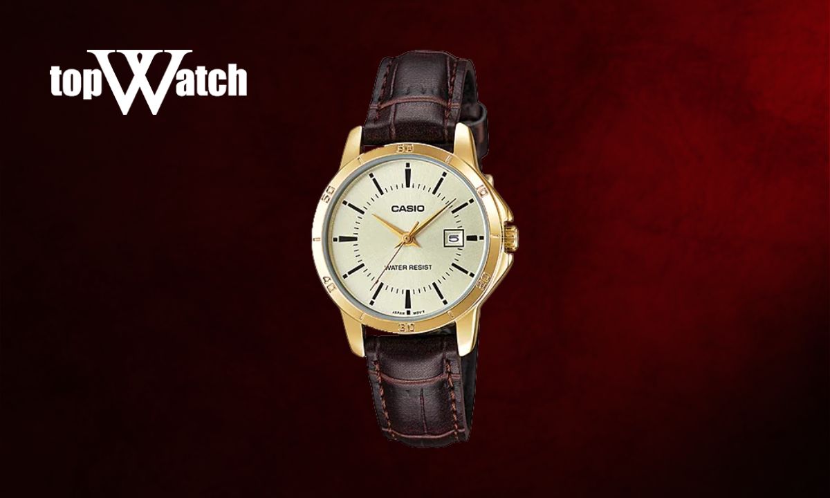 Đồng hồ Casio LTP-V004GL-9AUDF dây da