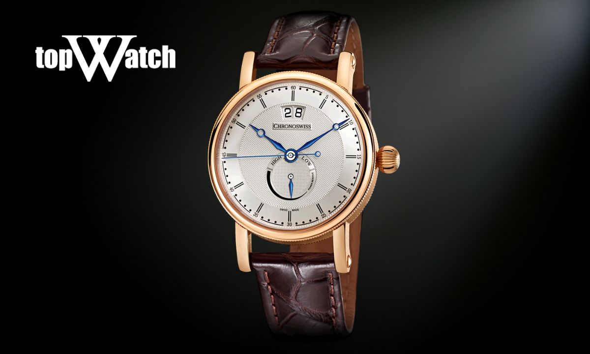 Kim nung xanh là gì? Top 5 đồng hồ kim nung xanh đẹp, được ưa chuộng Đồng hồ Chronoswiss CH-3521.1R kim nung xanh