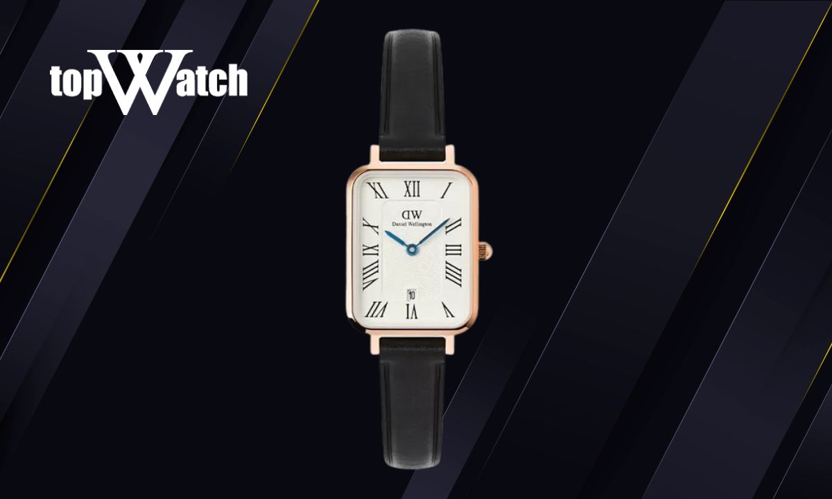 Đồng hồ Daniel Wellington Quadro DW00100862 mặt số trắng