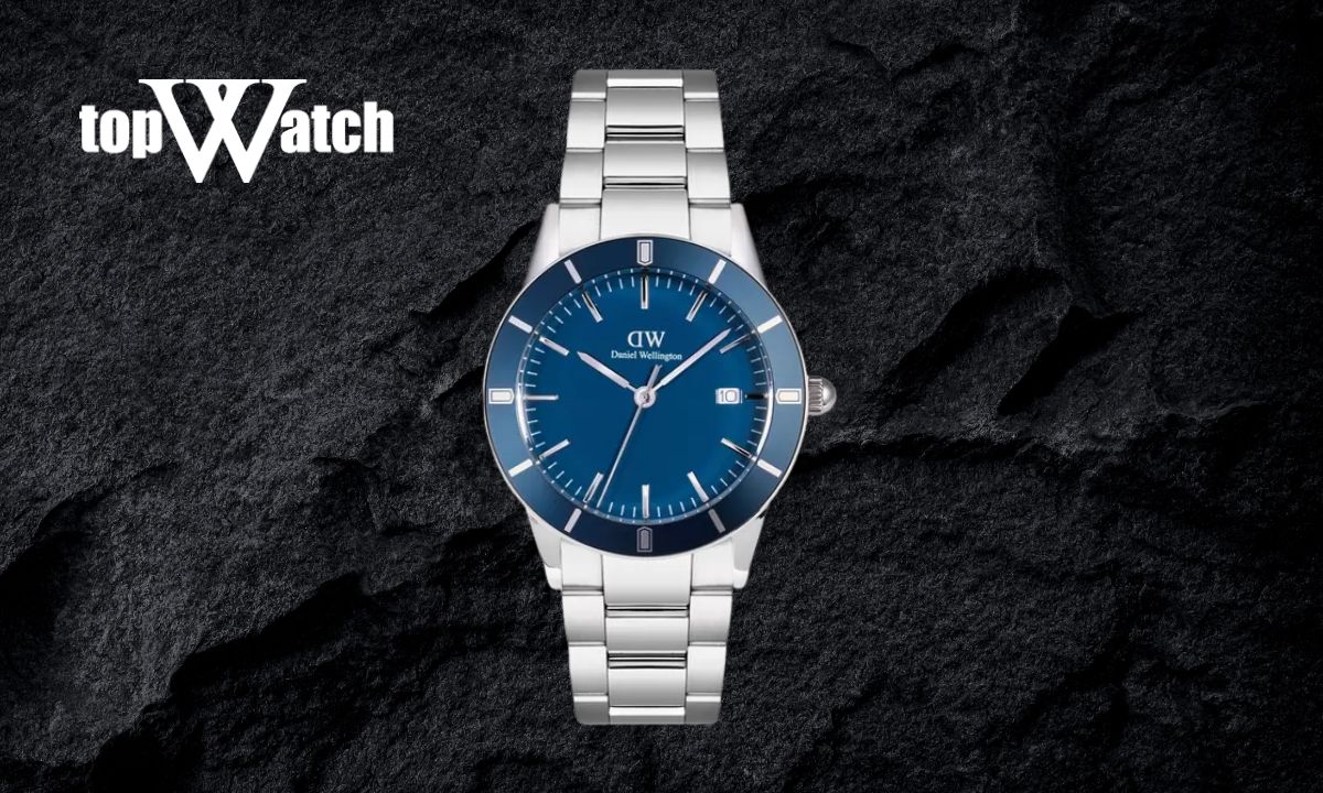 Đồng hồ DW Iconic Paradigma Link DW00100820 mặt số xanh