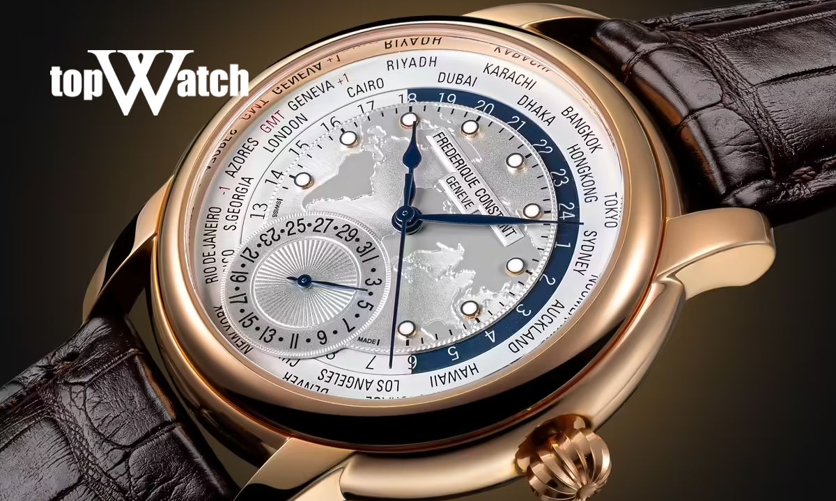 Kim nung xanh là gì? Top 5 đồng hồ kim nung xanh đẹp, được ưa chuộng Đồng hồ Frederique Constant kim nung xanh FC-718WMHNI4H4