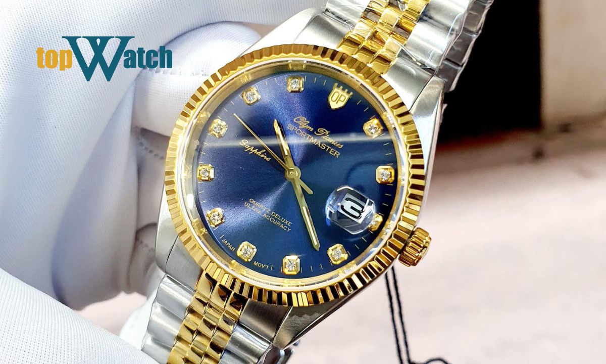 Top 15 mẫu đồng hồ giống Rolex, thiết kế sang trọng, thanh lịch Đồng hồ Olym Pianus OP89322GSK-X