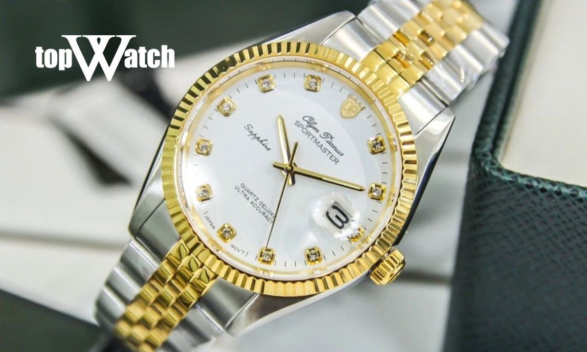 Top 15 mẫu đồng hồ giống Rolex, thiết kế sang trọng, thanh lịch Đồng hồ Olym Pianus OP89322SK-T