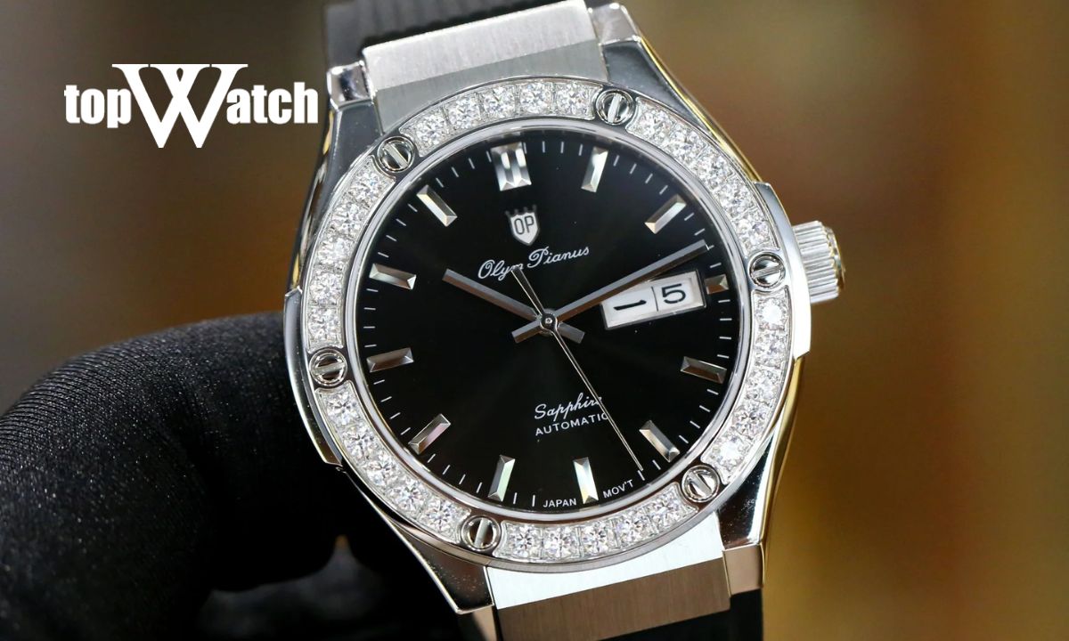 Top 15 mẫu đồng hồ giống Rolex, thiết kế sang trọng, thanh lịch Đồng hồ Olym Pianus OP990-45DDGS-GL-D