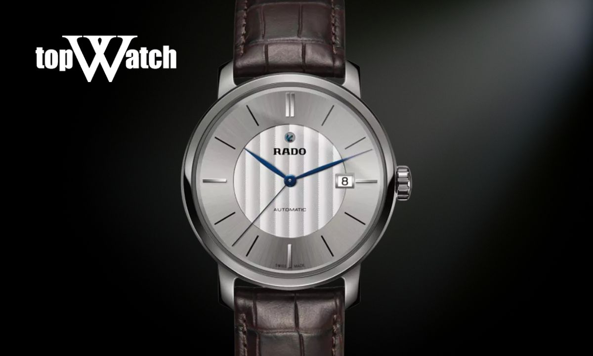 Kim nung xanh là gì? Top 5 đồng hồ kim nung xanh đẹp, được ưa chuộng Đồng hồ Rado R14074126 kim nung xanh