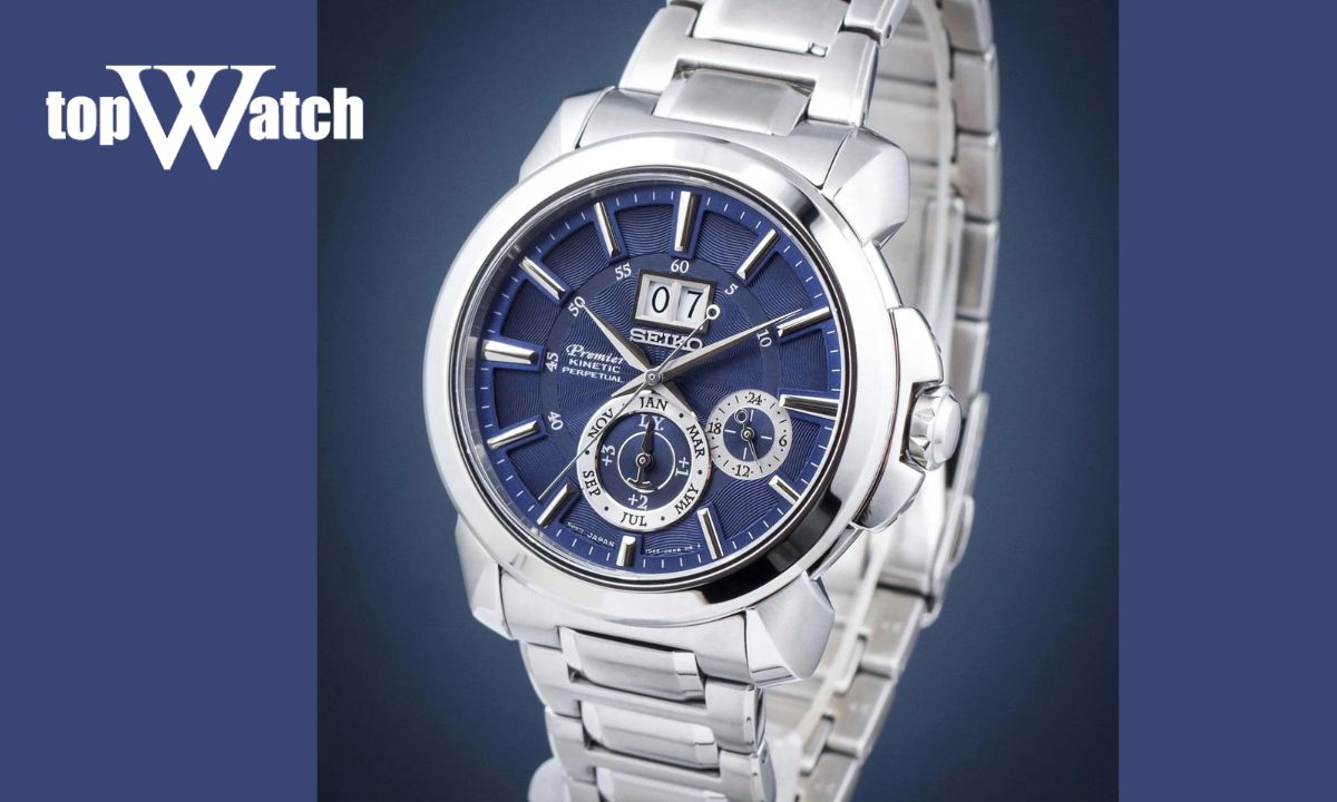 Đồng hồ Seiko Premier Kinetic Perpetual Calendar SNP161P1