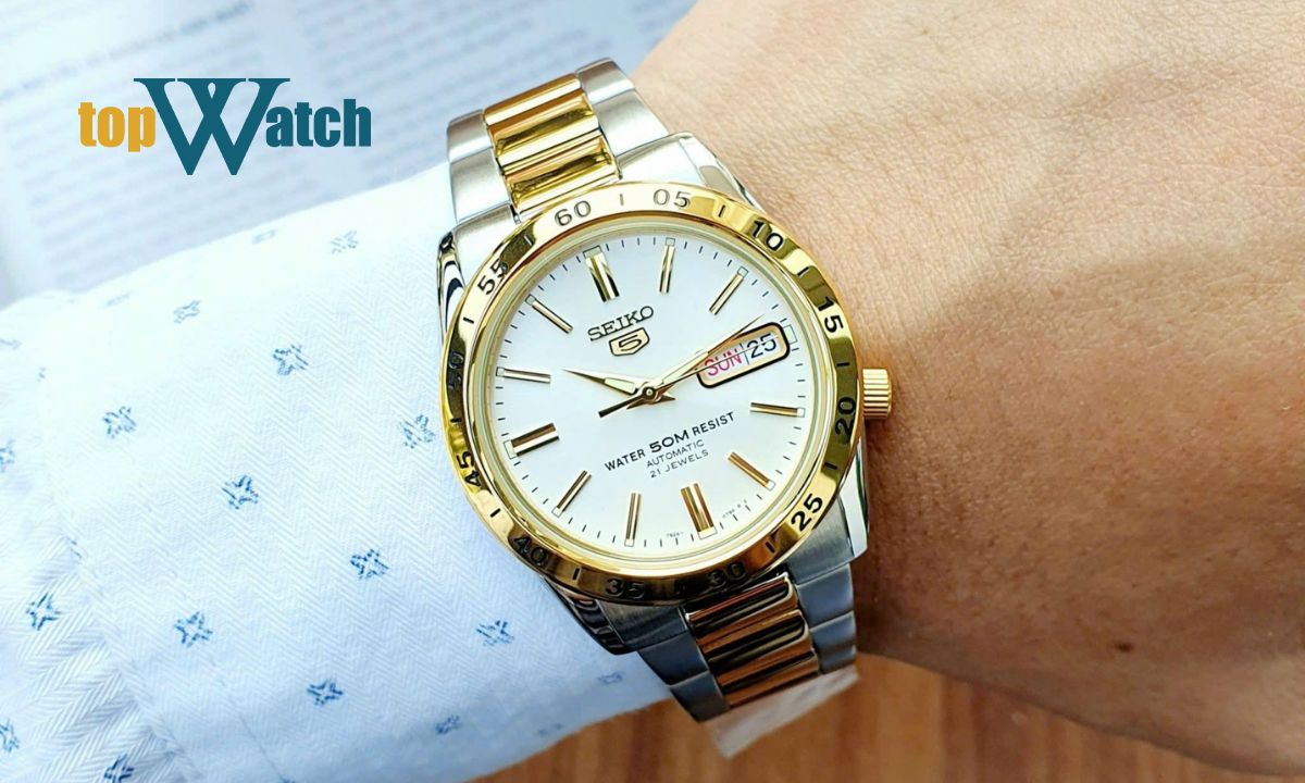 Top 15 mẫu đồng hồ giống Rolex, thiết kế sang trọng, thanh lịch Đồng hồ Seiko SYMG42K1