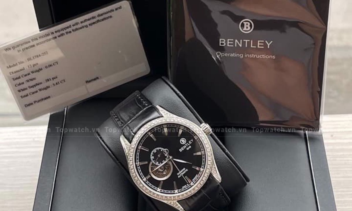 Đồng hồ Bentley của nước nào? Có tốt không? Nên đối chiếu thông tin trên thẻ bảo hành, tem nhãn, mã sản phẩm và các giấy tờ liên quan