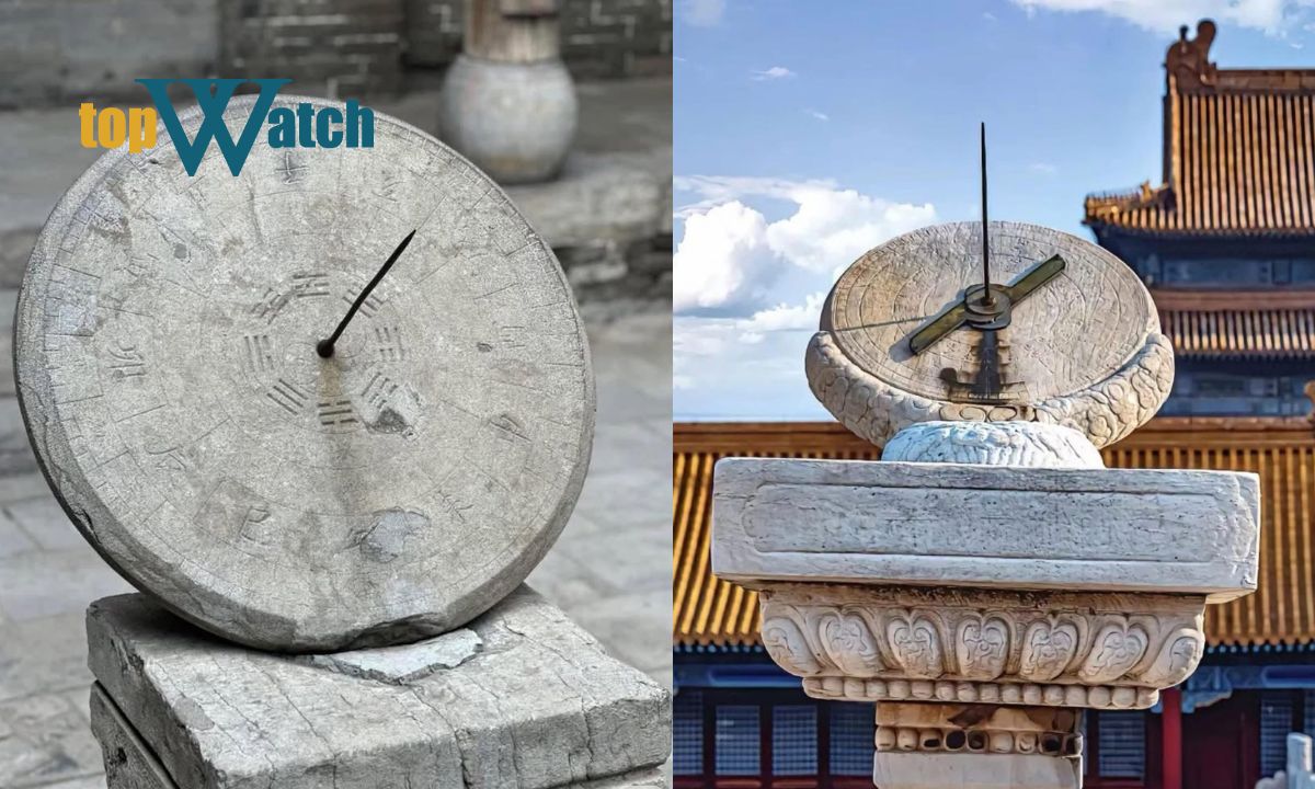 Giải đáp cách tính giờ theo 12 con giáp của người xưa Đồng hồ mặt trời cổ đại tại Trung Quốc