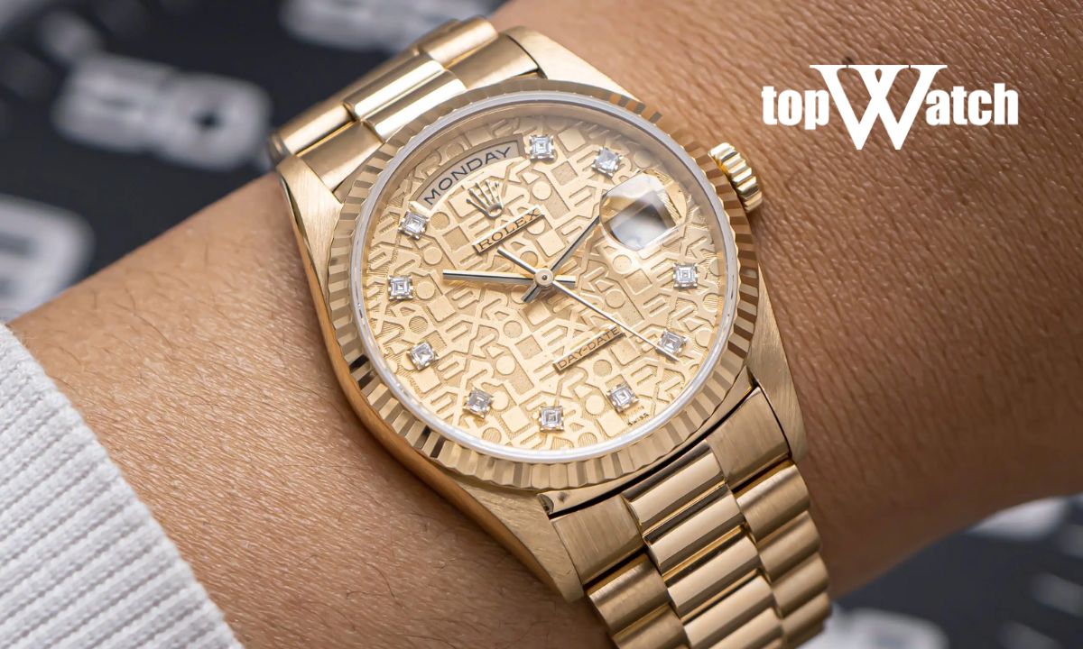 Dây Rolex President là gì? Cấu trúc thiết kế và cách nhận biết Đồng hồ Rolex Day-Date 36mm (Ref. 18238)