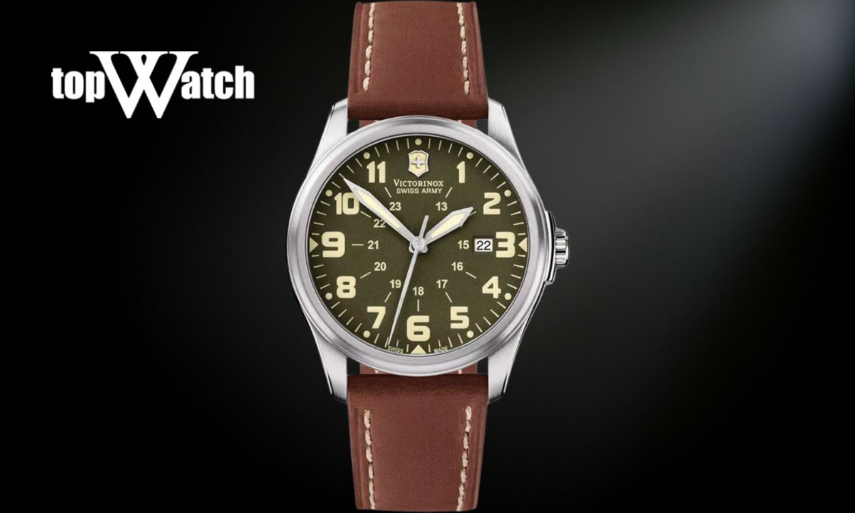 Đồng Hồ Victorinox Của Nước Nào? Có Tốt Không? Đồng hồ Victorinox Infantry Leather Brown 241645