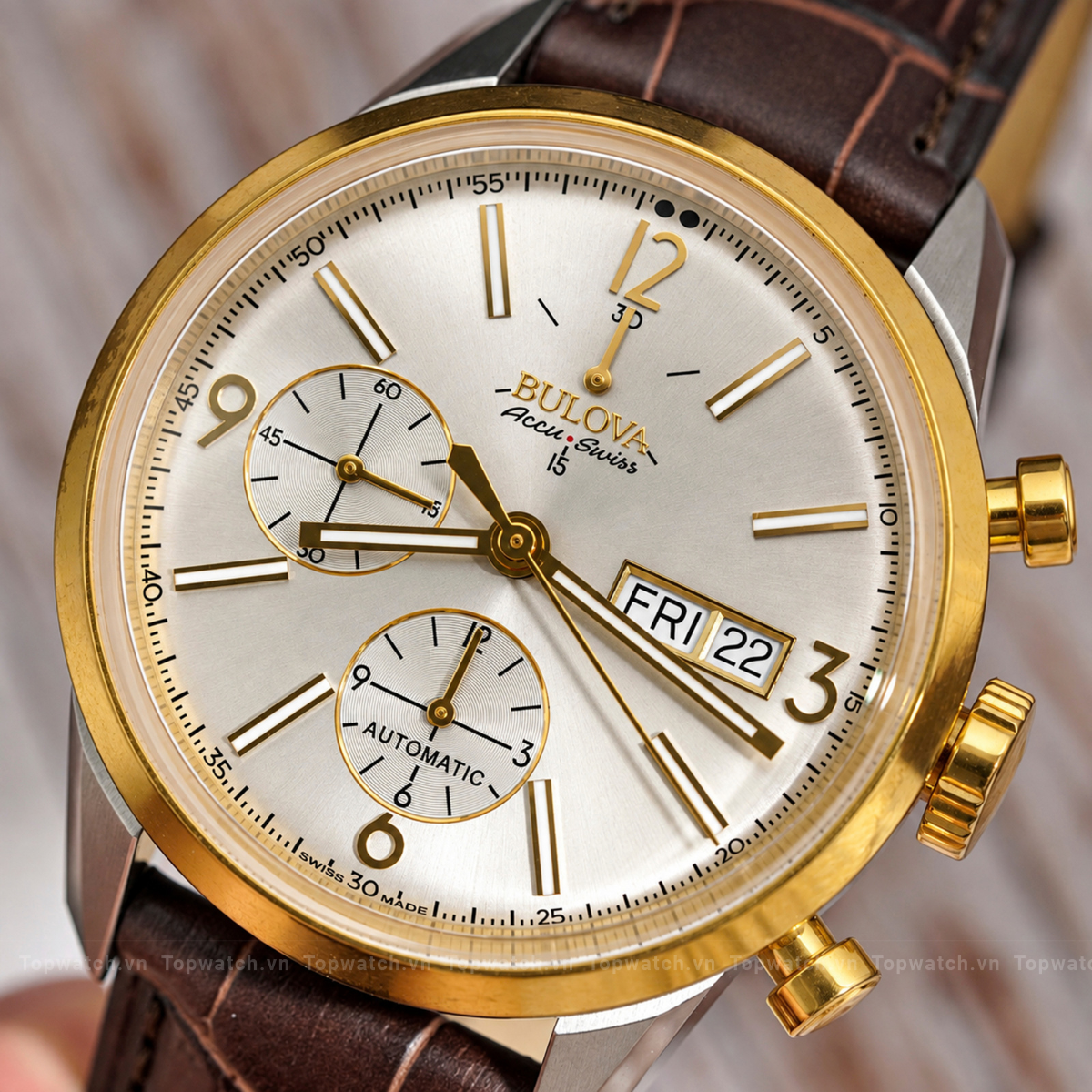 Đồng hồ Bulova Automatic Dây da BULOVA-C9601141C/99119965-65C112