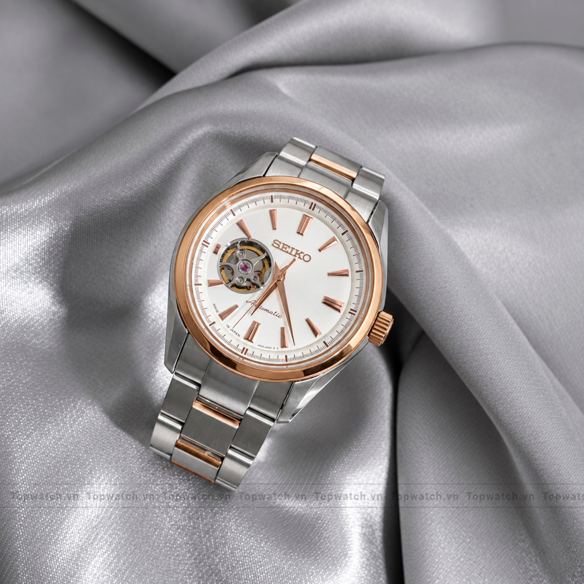 Đồng hồ Seiko Automatic Dây thép không gỉ SEIKO-4R38-00S0/561564