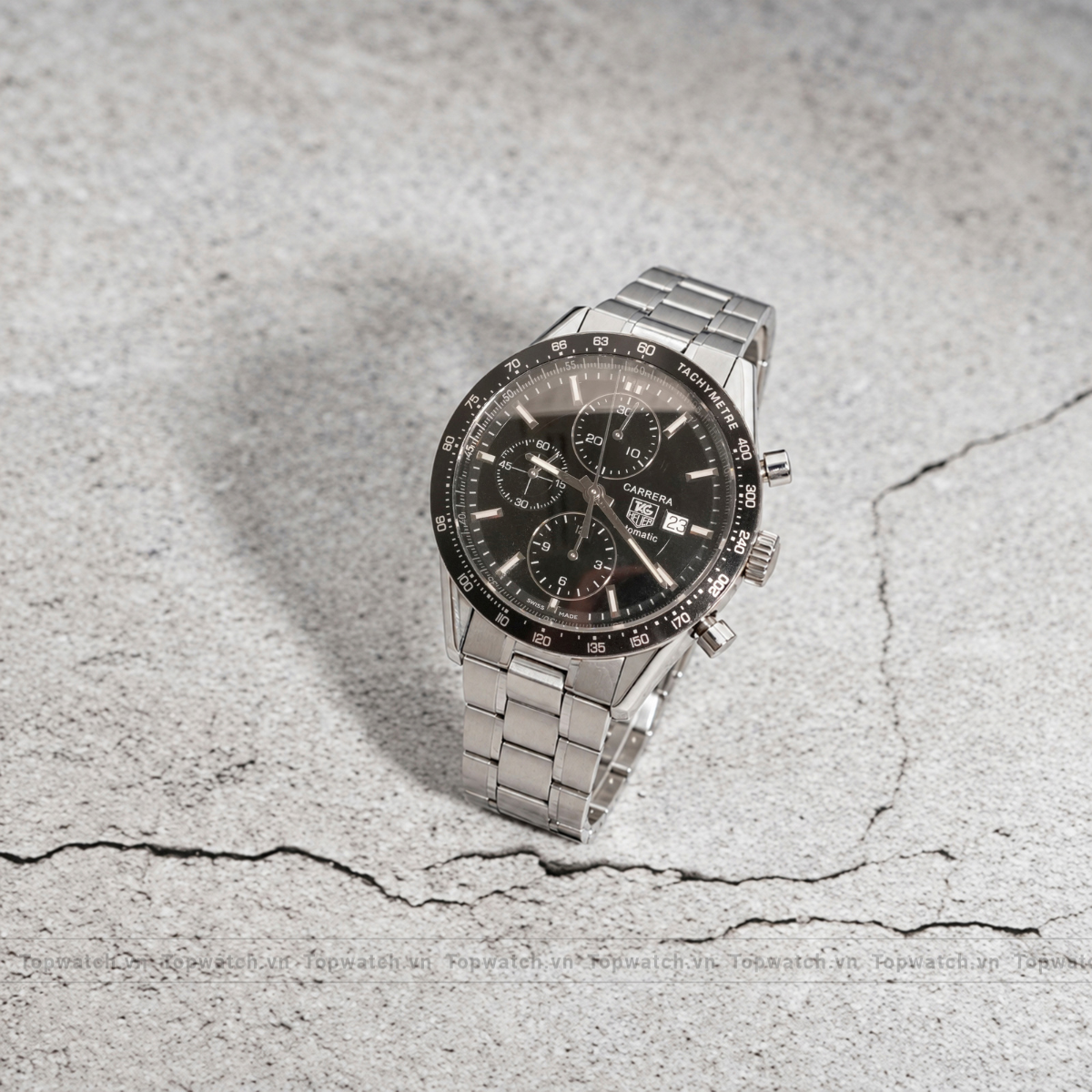 Đồng hồ Tag Heuer Automatic Dây thép không gỉ TAG HEUER-CV201E/REP6027