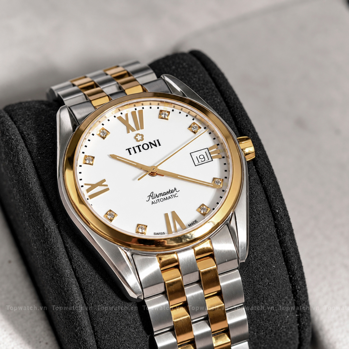 Đồng hồ Titoni Automatic Dây thép không gỉ TITONI-83909