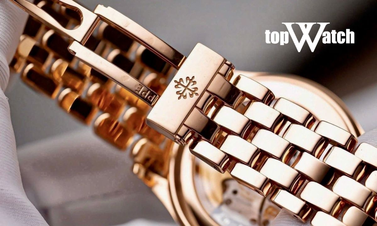 Tất tần tật về cách check đồng hồ chính hãng bạn cần biết Dây và khóa đồng hồ Patek Philippe
