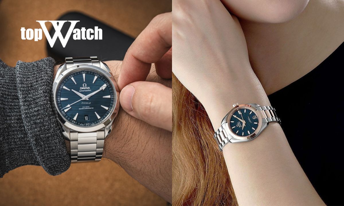 Omega Seamaster Aqua Terra 220.10.41.21.03.004 và 220.10.34.20.03.001