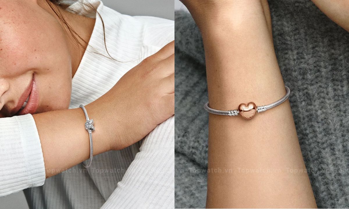 Vòng tay Pandora hiện được rất nhiều cô gái yêu thích
